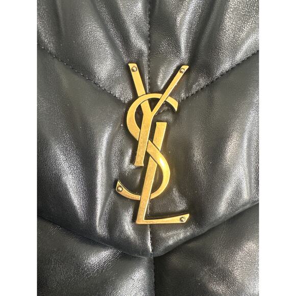 Yves Saint Laurent Medum LouLou Puffer Quilted Leather Purse Bag - Picture 2 of 16